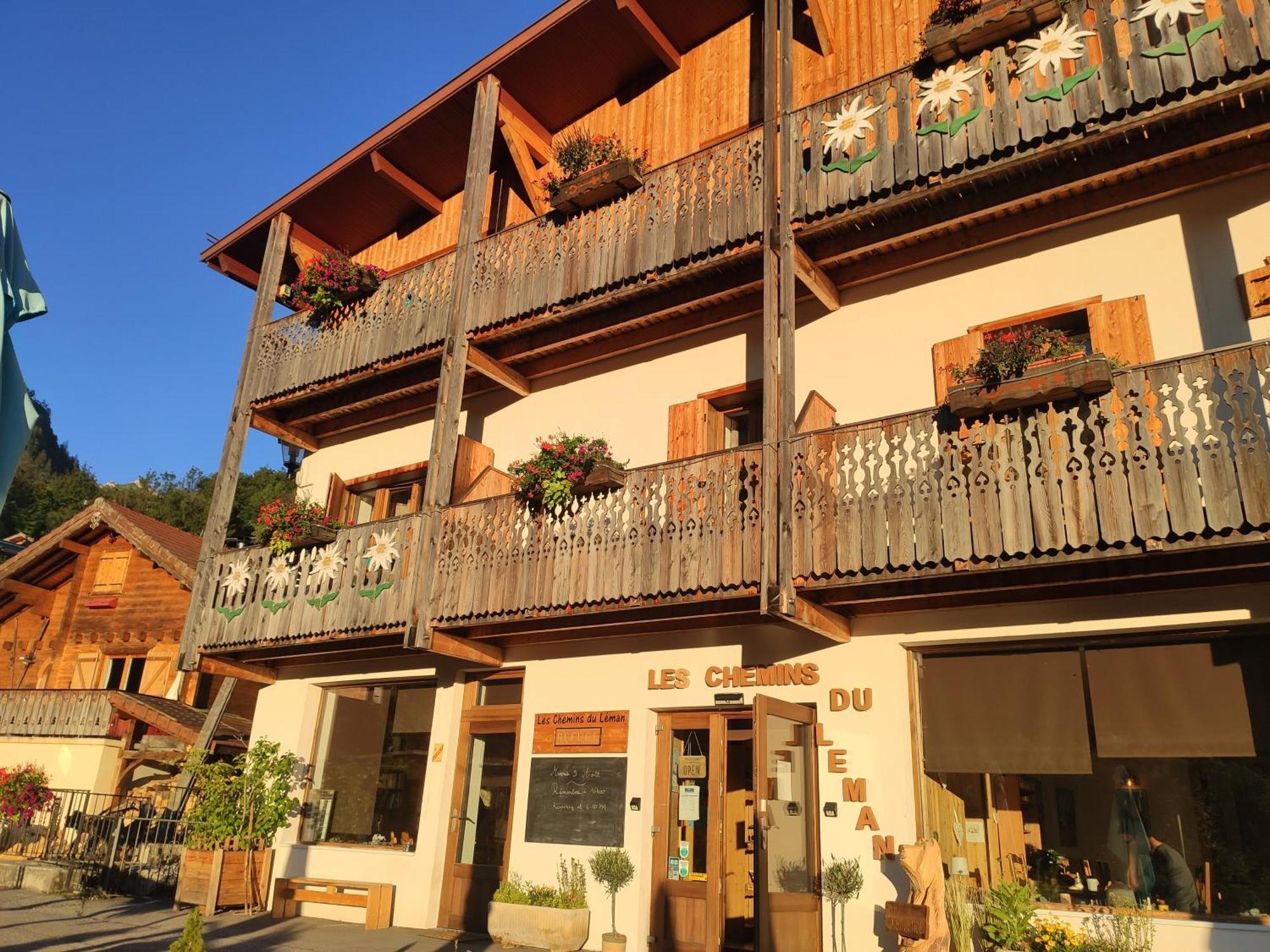 Les Chemins Du Leman Hotel Novel Exterior foto